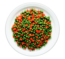 Hotel Food Supplies: Peas & Carrots 12 x 2.5 lb