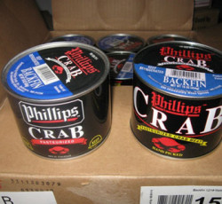 Hotel Food Supplies: Super Lump Crab Meat 16 oz (Phil)
